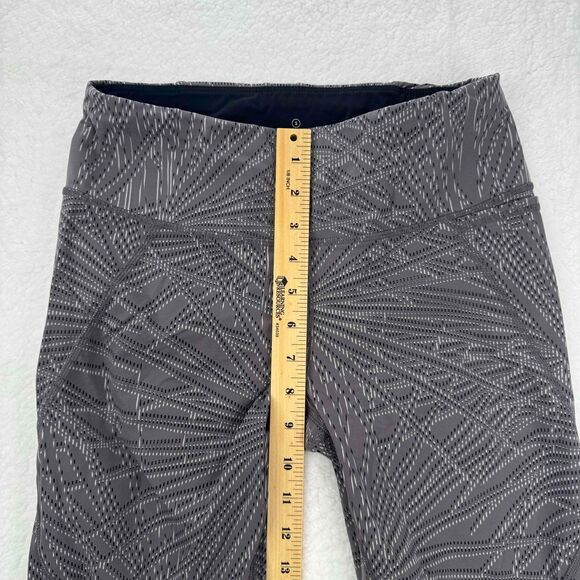 Sweaty Betty Gray High Waisted Abstract Leggings Size Small Compression Slimming - Picture 5 of 8